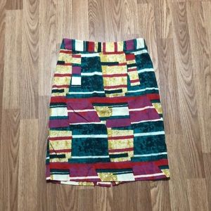 Dolce Vita Pattern Pencil Skirt